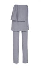 Adeam Pleated Overlay Pant