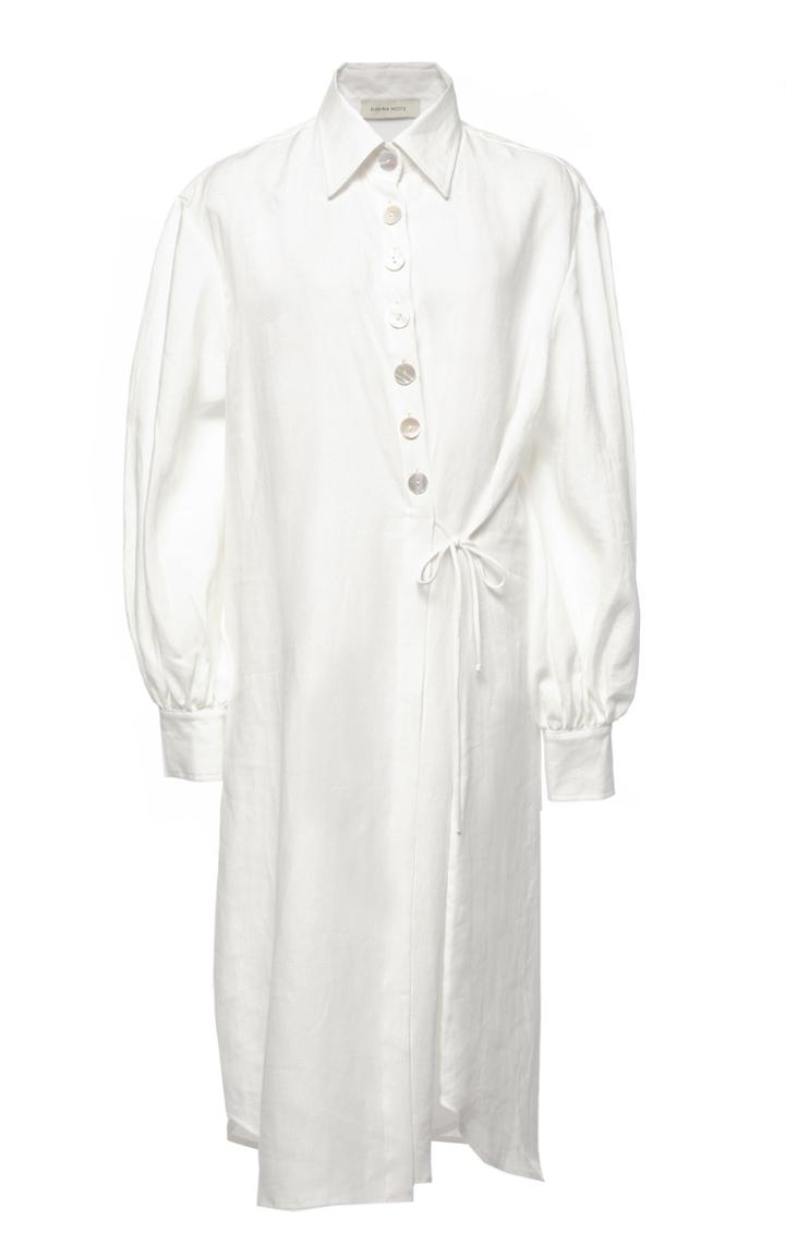 Shaina Mote Fontaine Wrap Shirt Dress