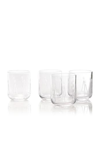 Bianco Light + Space Point Cocktail/rocks Glasses (set Of 4)