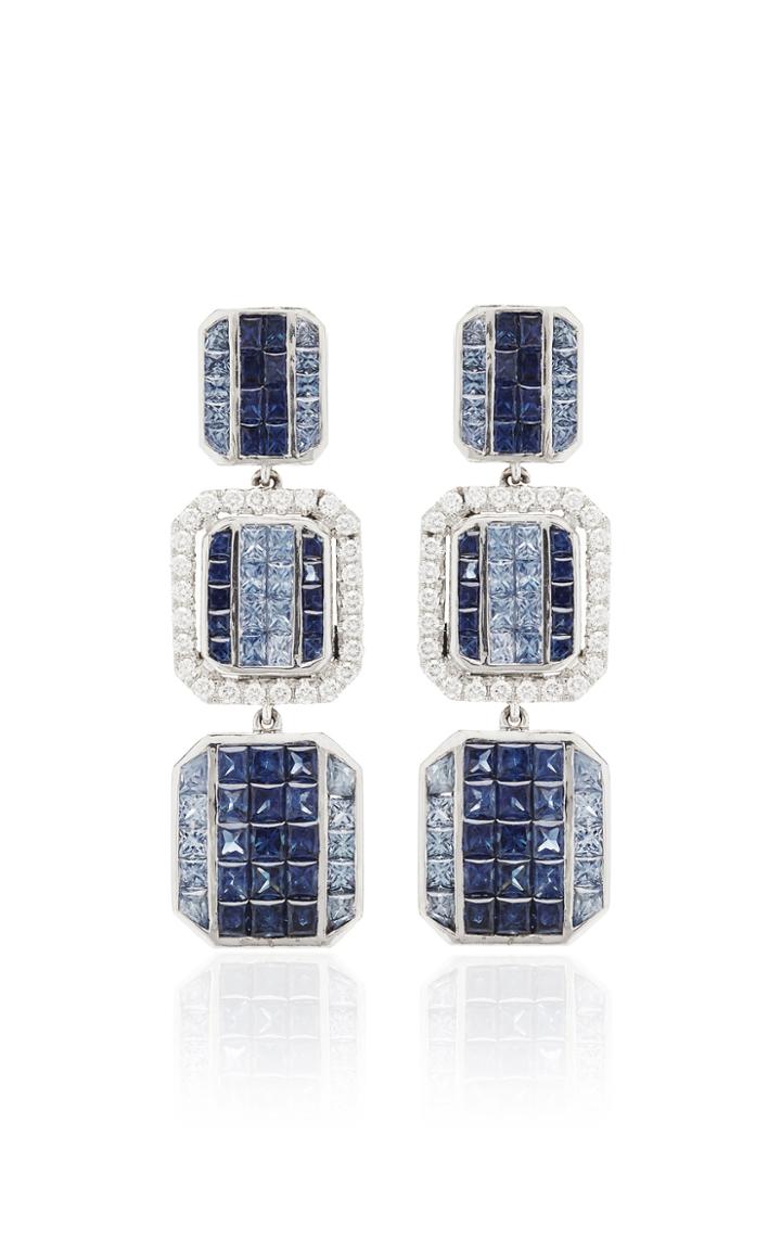 Moda Operandi Kavant & Sharart Geoart Puzzle Cascade Earrings