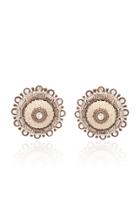 Moksh Taantvi Button Earrings