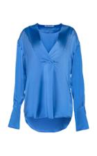 Moda Operandi Studio Amelia Flux Satin Blouse