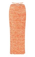 Moda Operandi Christopher Esber Pleated Knit Midi Skirt