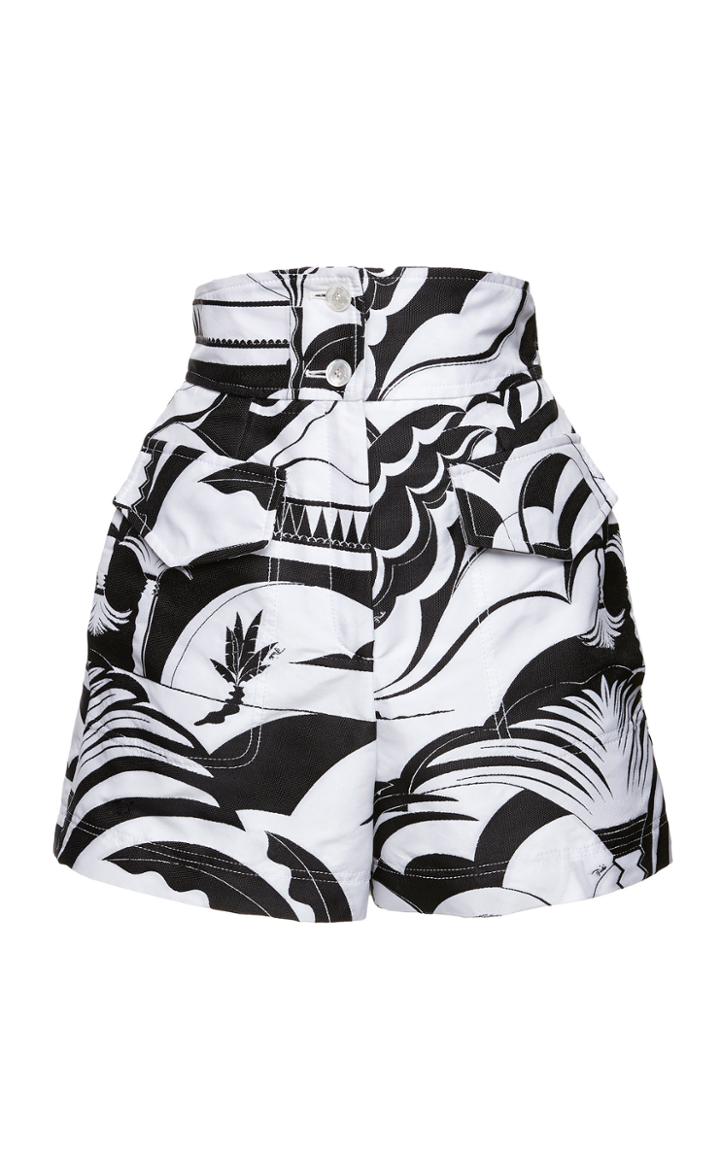 Emilio Pucci High-rise Cady Short