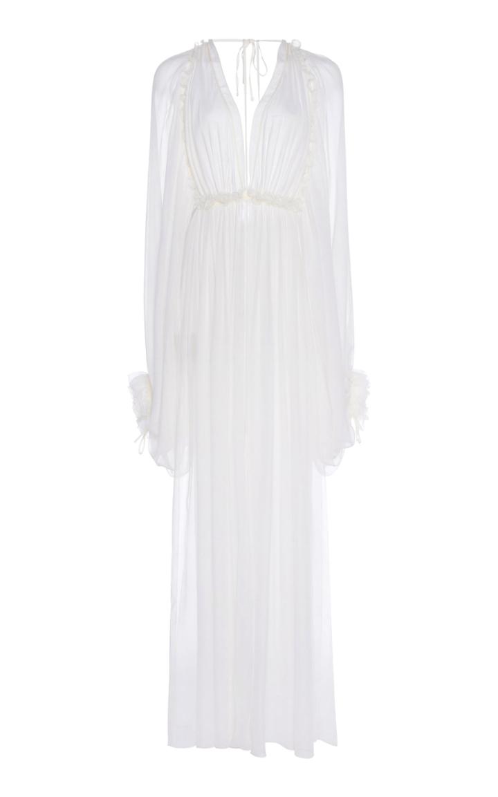 Maison Rabih Kayrouz Sheer Maxi Dress