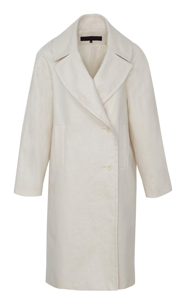 Moda Operandi Martin Grant Limited Edition Coated Waterproof Cocoon Coat