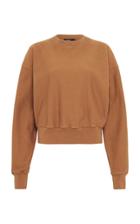 Moda Operandi Bassike Oversized Open-back Cotton Sweatshirt