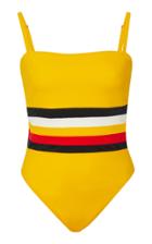 Solid & Striped + Re/done Malibu Striped One-piece Swimsuit