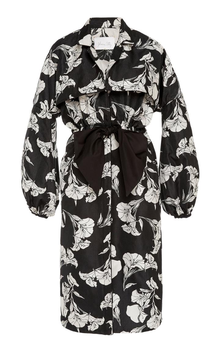 Johanna Ortiz Nature Morte Jacquard Trench