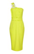 Safiyaa Malania One Shoulder Dress