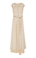 Pascal Millet Silk Crepe Grecian Gown