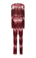 Naeem Khan Sequin Embellished Jumpsuit