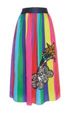 Mira Mikati Monster Sequin Rainbow Skirt