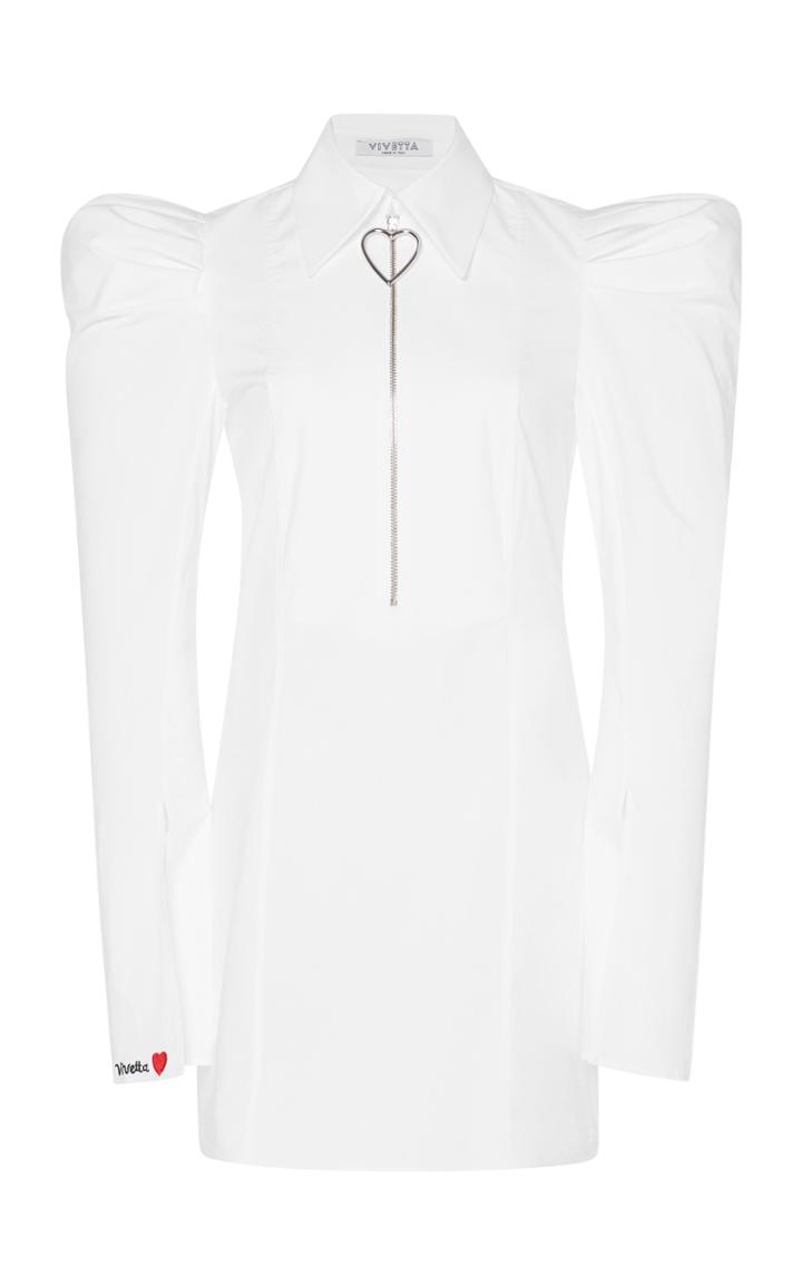 Vivetta Phecda Puff Sleeve Dress