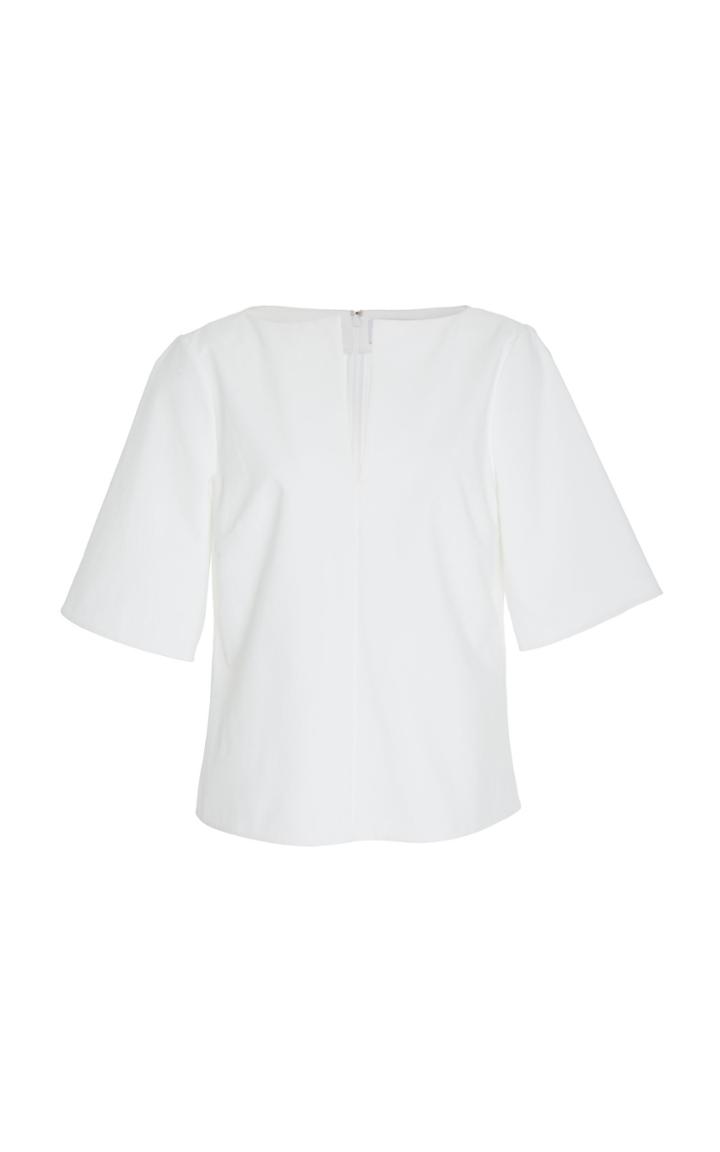 Partow Brant Cropped Structured Top