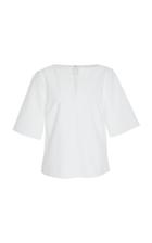 Partow Brant Cropped Structured Top