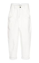 Philosophy Di Lorenzo Serafini High Waisted Wide-leg Cotton Blend Pants