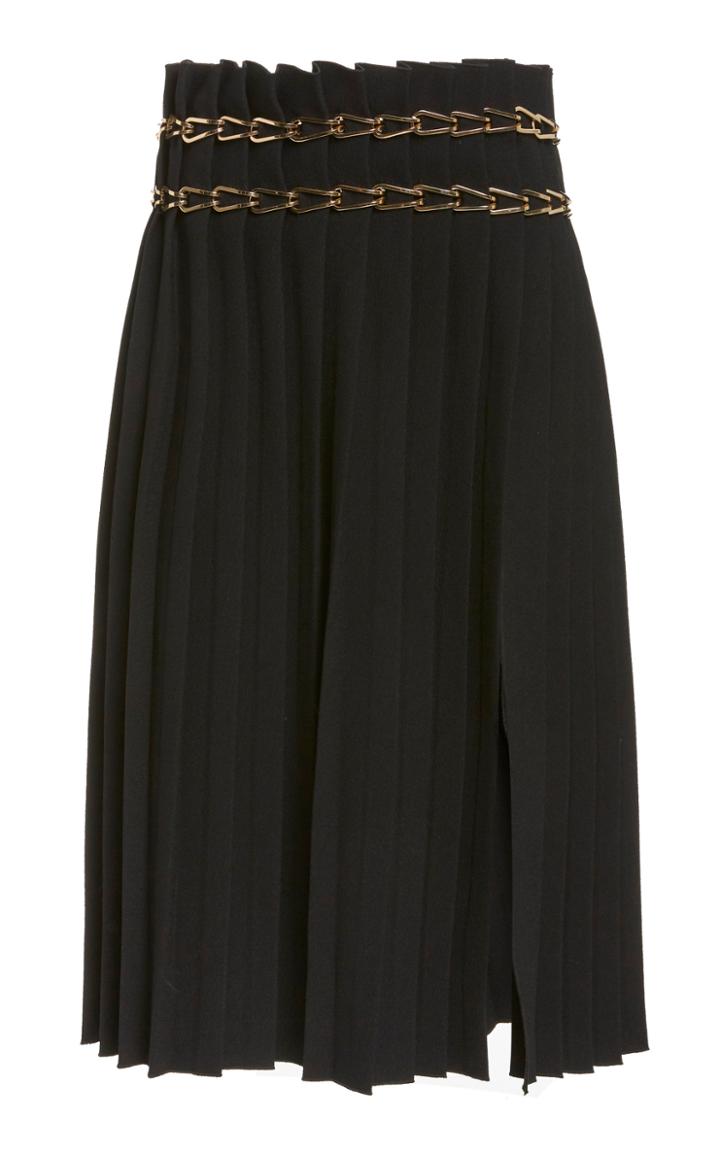 Moda Operandi Dion Lee Chain-detailed Crepe Skirt