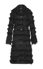 Goen.j A Line Tweed Coat