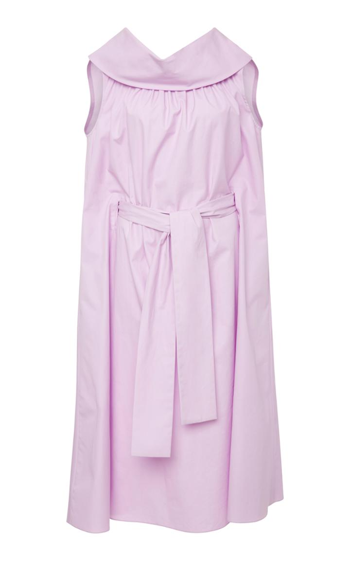 Co Cowl Neck Midi Dress