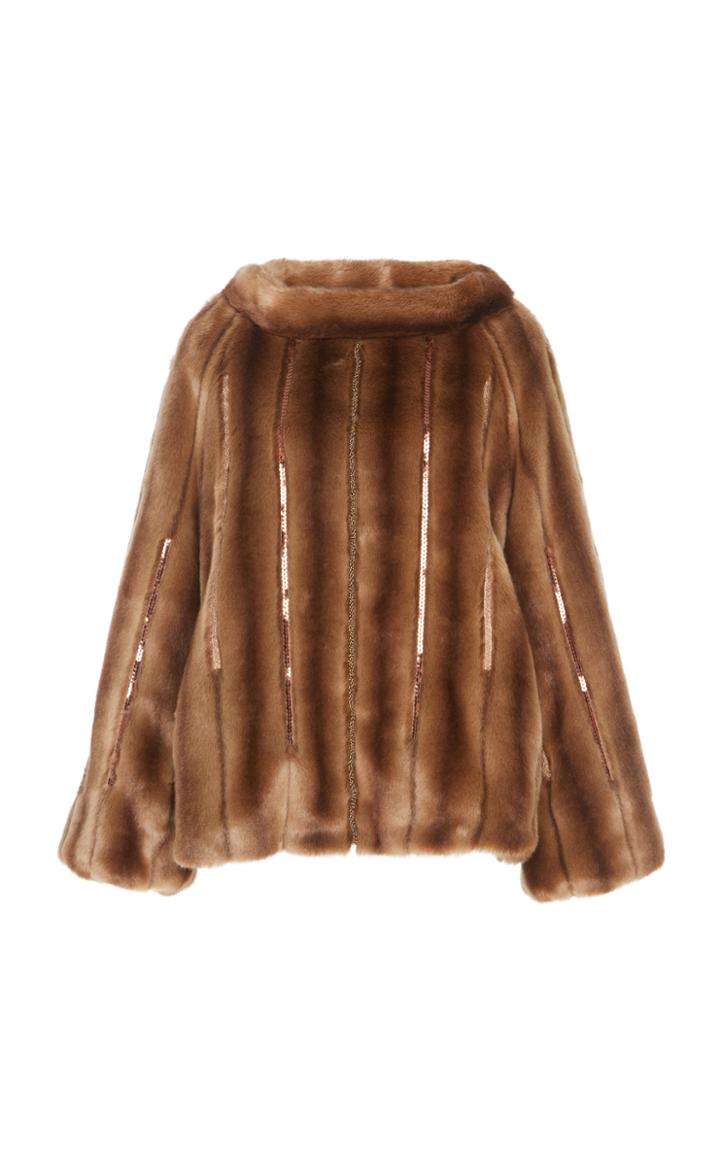 Marei 1998 Achillea Faux Fur Pullover