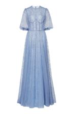 Costarellos Swarovski Crystal-embellished Tulle Dress