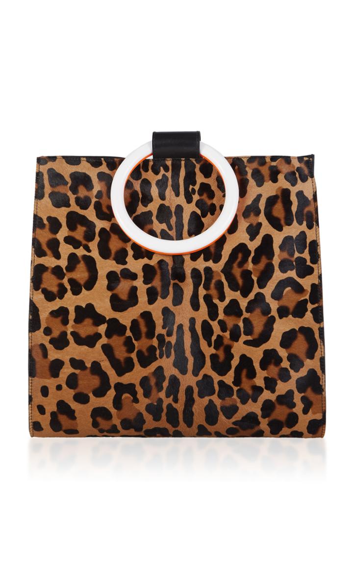Edie Parker Haircalf Aces Tote