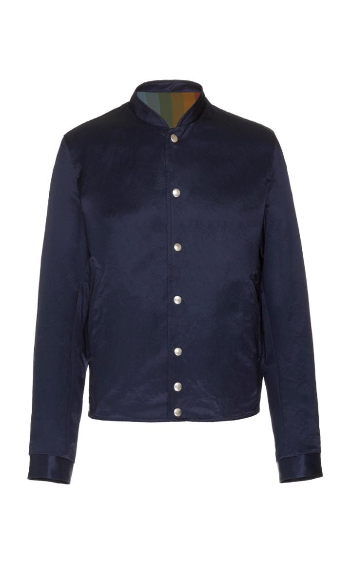 Lanvin Reversible Satin Bomber Size: 46