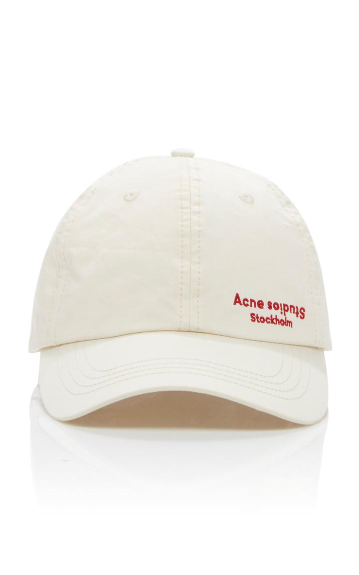 Acne Studios Embroidered Twill Baseball Cap