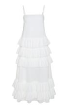 Moda Operandi Molly Goddard Wray Cotton Voile Tiered Maxi Dress