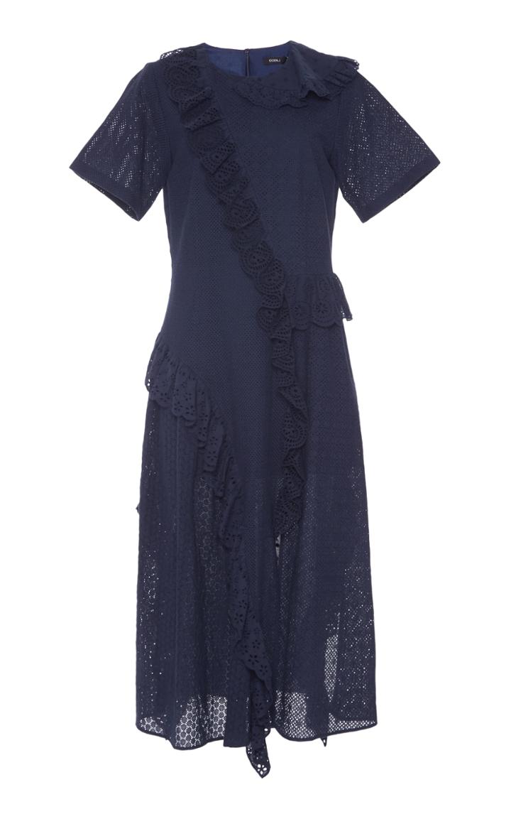 Goen.j Short Sleeve Midi Dress