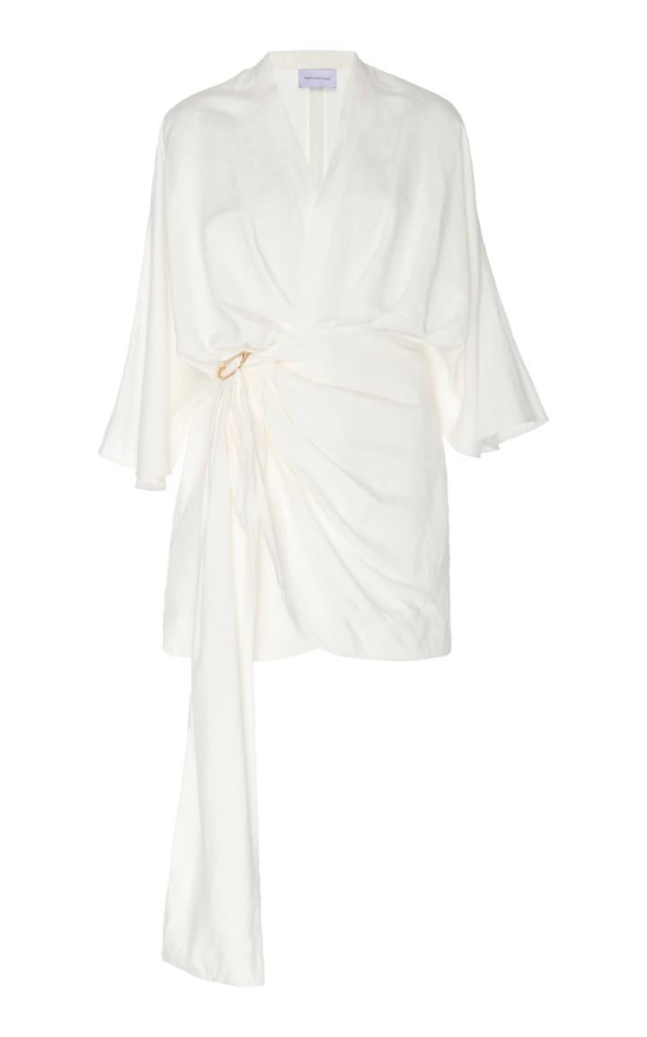 Significant Other Zahara Linen Wrap Dress