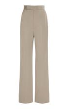 Moda Operandi Haider Ackermann High-rise Straight-leg Satin Pants Size: 36