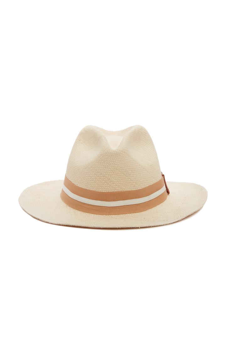 Johanna Ortiz Roadhouse Blues Woven Fiber Fedora