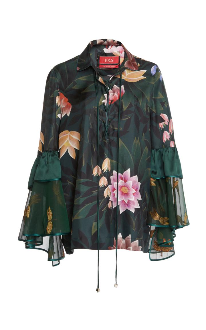 For Restless Sleepers Pothos Lace Up Top