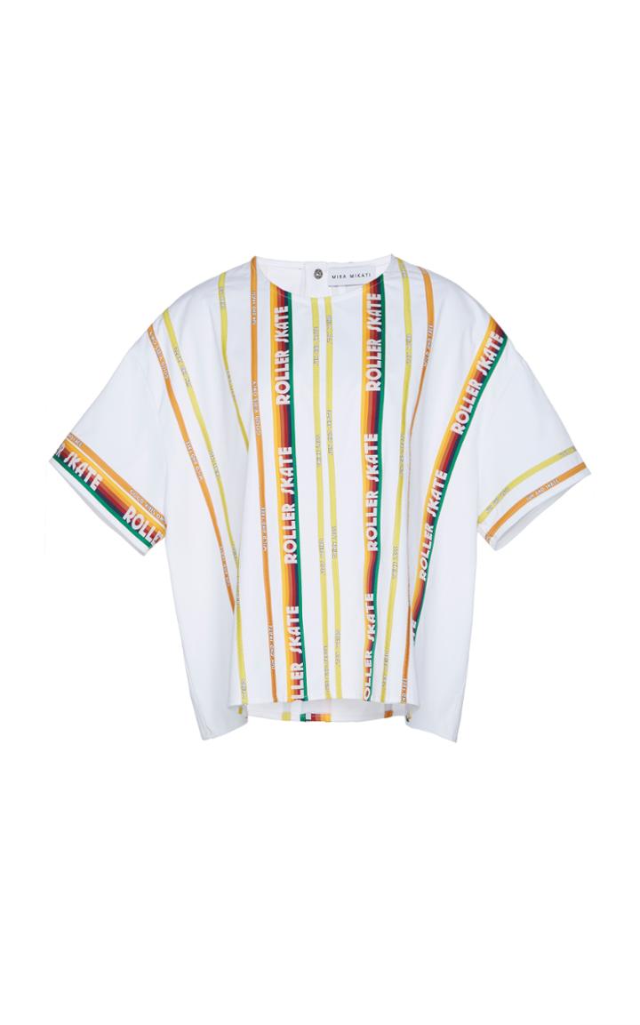 Mira Mikati Roller Skate Ribbon Top