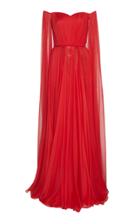 Ralph & Russo Silk Chiffon Sweetheart Gown