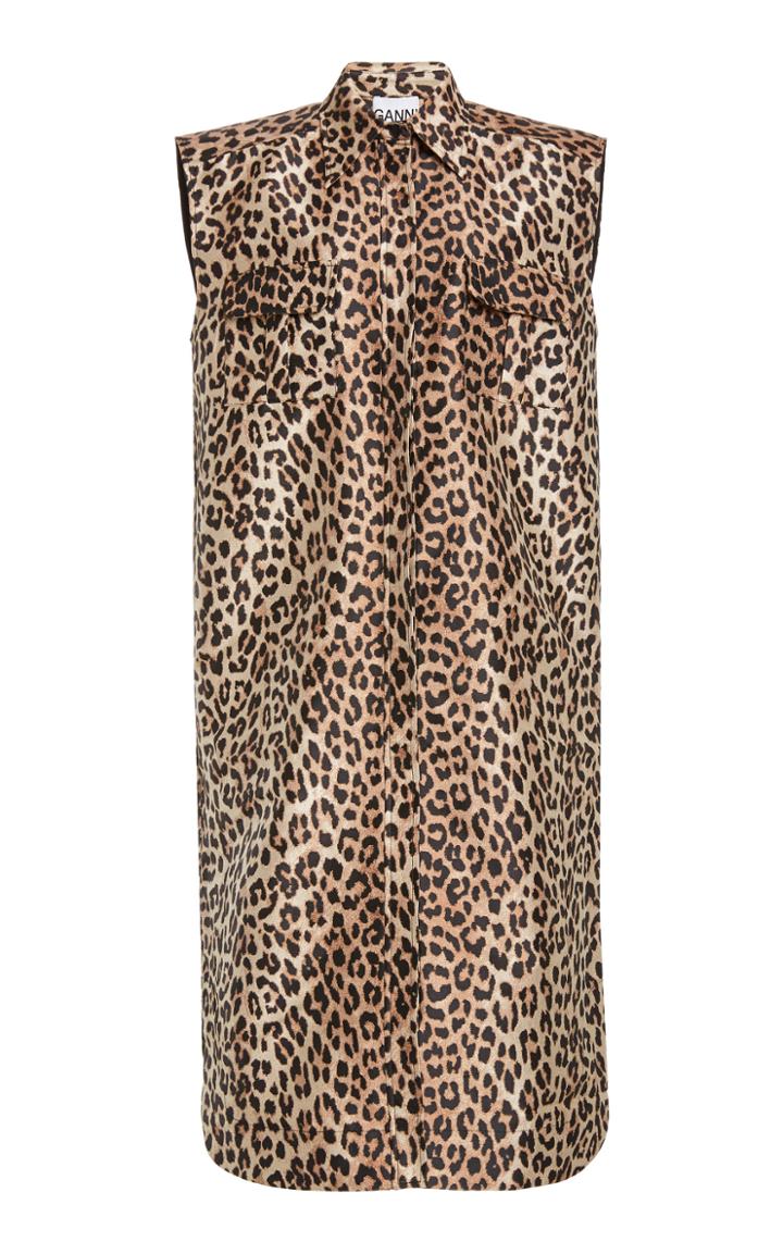 Ganni Jacquard Midi Dress