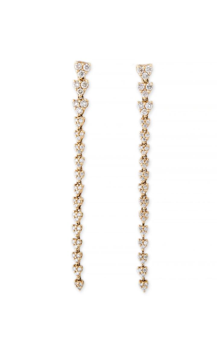 Moda Operandi Jacquie Aiche 14k Yellow Gold Diamond Drop Earrings