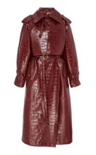 Moda Operandi Sies Marjan Eva Faux-leather Trench Coat Size: S