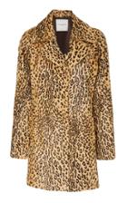 Pologeorgis Constance Leopard Coat