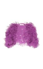 Zuhair Murad Ruffled Tulle Bolero