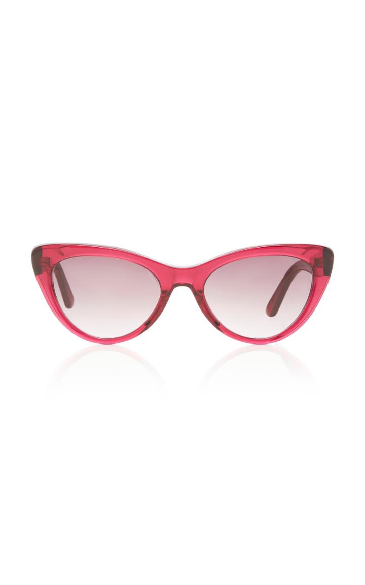 Balenciaga Sunglasses Oversized Acetate Cat-eye Sunglasses