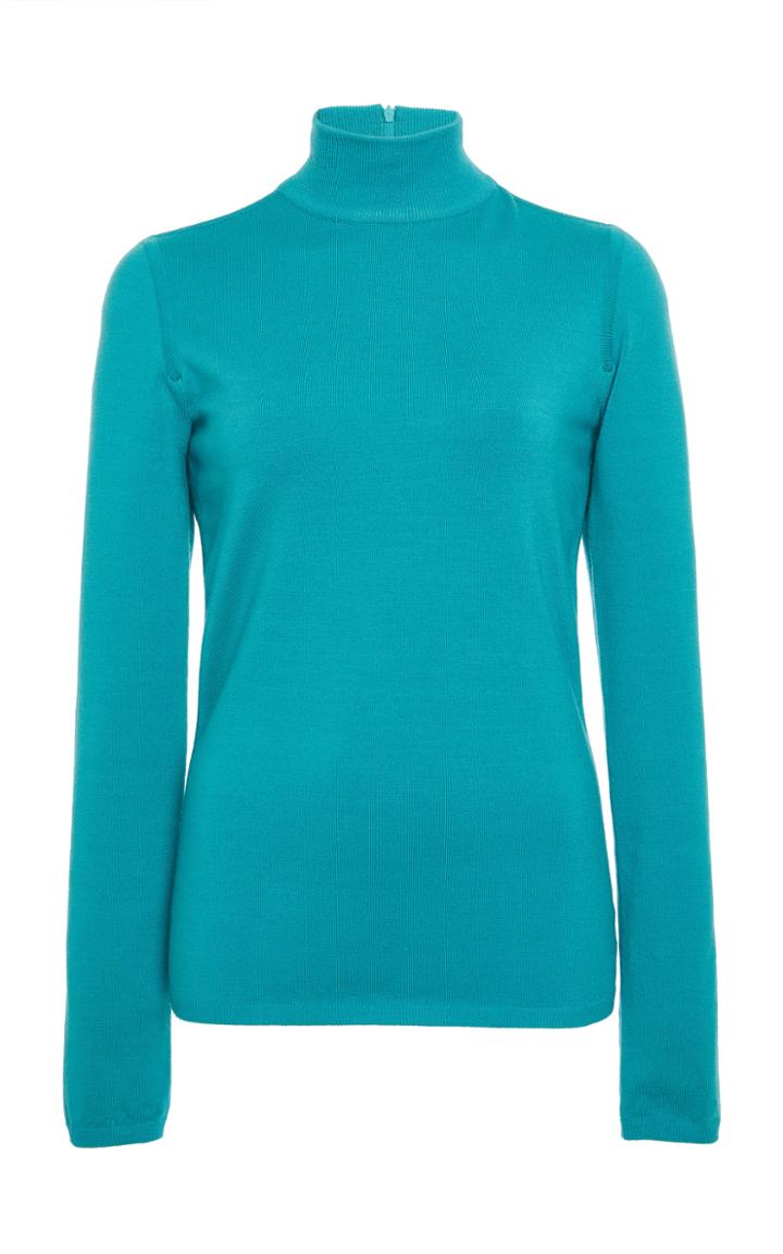 Max Mara Kipur Virgin Wool Turtleneck Sweater