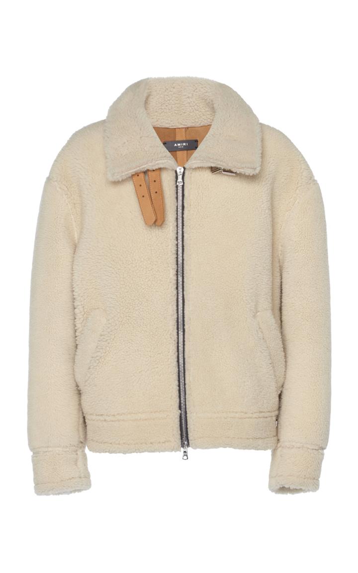 Amiri Oversized Shearling Jacket