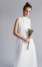 Moda Operandi Sophie Et Voila Halter Neck Sleek Gown Size: 34