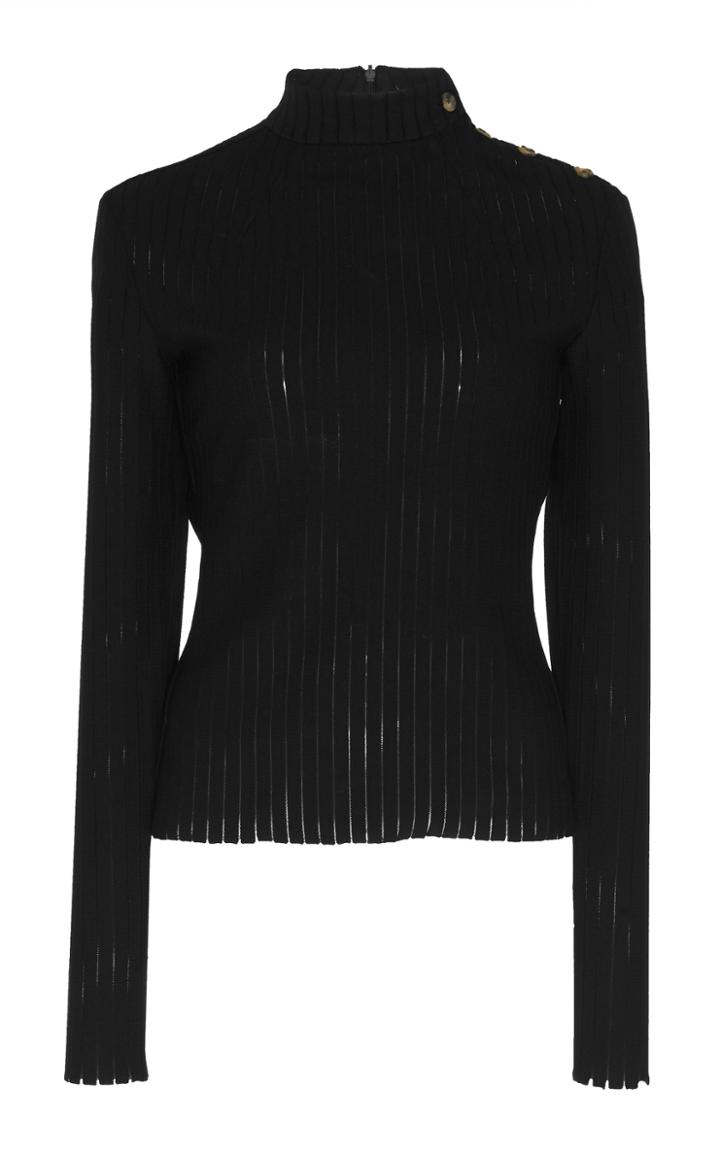 A.w.a.k.e. Renton Button-detailed Ribbed Twill Top