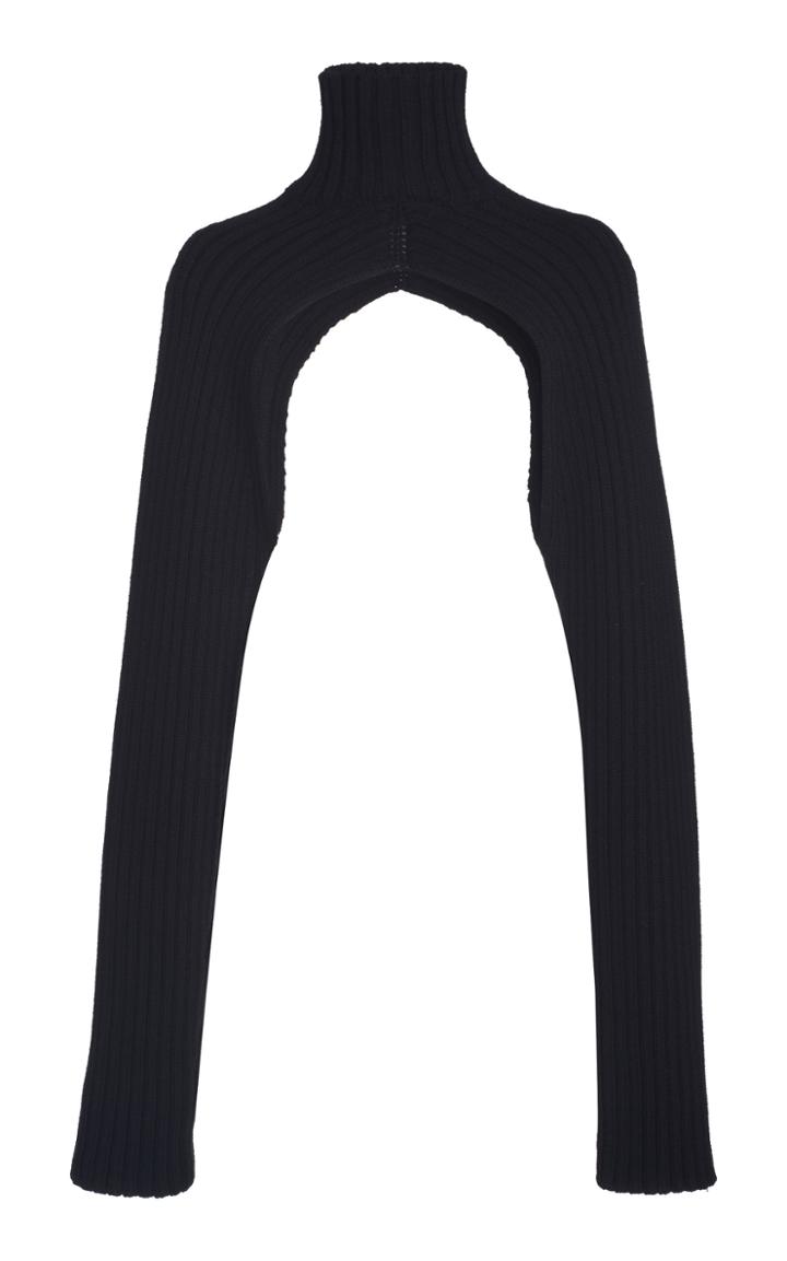 Moda Operandi Peter Do Ribbed-knit Turtleneck Shrug