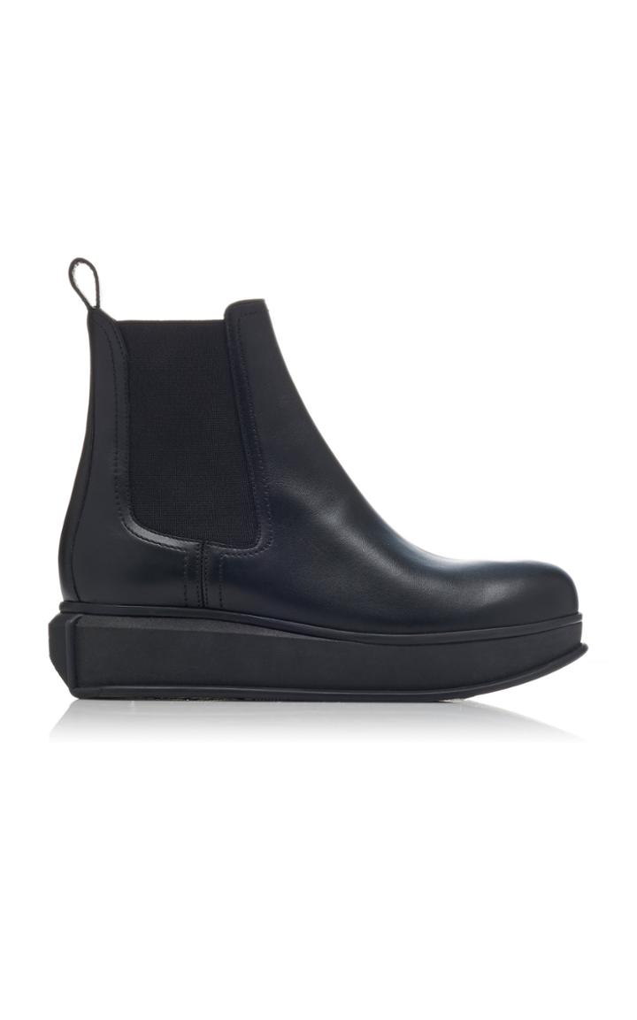 Salvatore Ferragamo Kay Short Wedge Boots