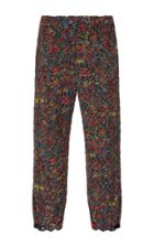 Etro Quilted Floral Trousers
